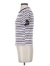 Gaze Stripes Silver White Short Sleeve Turtleneck Size S (estimated) - photo 5