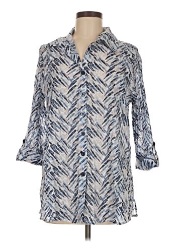 Draper's & Damon's 3/4 Sleeve Blouse (view 1)