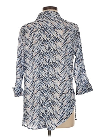Draper's & Damon's 3/4 Sleeve Blouse (view 2)
