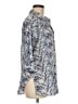 Draper's & Damon's Chevron-herringbone Blue 3/4 Sleeve Blouse Size M - photo 4