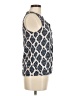 Willi Smith 100% Rayon Blue Sleeveless Blouse Size M - photo 4