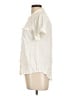 Alexander Jordan 100% Rayon Ivory Short Sleeve Blouse Size L - photo 5