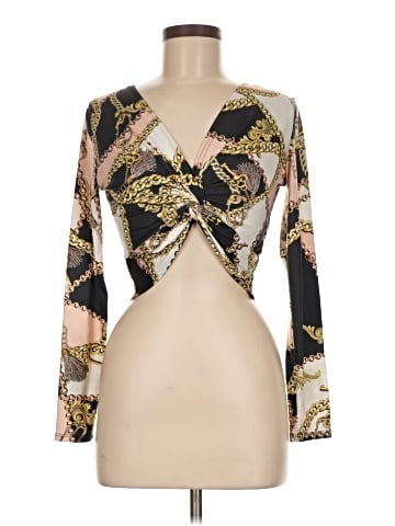 Nylon Apparel Long Sleeve Blouse (view 1)