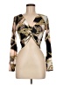 Nylon Apparel Gold Long Sleeve Blouse Size M - photo 1