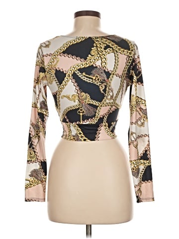 Nylon Apparel Long Sleeve Blouse (view 2)