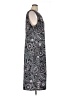Studio 1 100% Polyester Paisley Gray Casual Dress Size 24 waist - photo 4