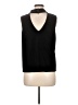 Waverly Grey 100% Polyester Black Sleeveless Blouse Size M - photo 2