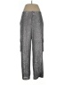 On 34th Tweed Silver Cargo Pants Size 12 - photo 1