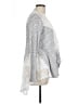 Blue Planet Silver Cardigan Size L - photo 4