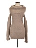 Margaret O'Leary 100% Cashmere Tan Turtleneck Sweater Size L (estimated) - photo 1