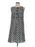 Max Studio Checkered-gingham Gray Casual Dress Size M - photo 1