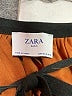 Zara Basic 100% Polyester Brown Long Sleeve Blouse Size M - photo 7