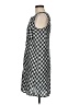 Max Studio Checkered-gingham Gray Casual Dress Size M - photo 5