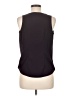H&M 100% Polyester Burgundy Sleeveless Blouse Size 6 - photo 2