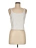 Eberjey 100% Polyester Silver Tank Top Size M - photo 1