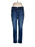 Express Outlet Solid Blue Jeans Size 12 - photo 1