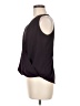 H&M 100% Polyester Burgundy Sleeveless Blouse Size 6 - photo 5