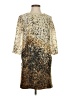 Zara Basic Animal Print Gold Cocktail Dress Size S - photo 1