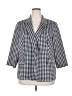 NYCC Houndstooth White Blazer Size 3X - photo 1
