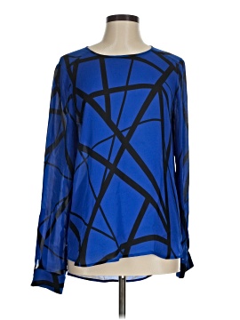 Michael Stars Long Sleeve Silk Top
