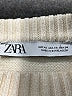 Zara Stripes Ivory Turtleneck Sweater Size XS - photo 7