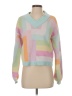 Olivia Rubin Color Block Pink Pullover Sweater Size XS - photo 1