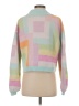 Olivia Rubin Color Block Pink Pullover Sweater Size XS - photo 2