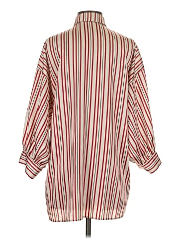 Zara Basic 3/4 Sleeve Button-Down Shirt (view 2)