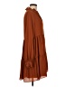 Sam and Jess 100% Polyester Solid Brown Casual Dress Size M - photo 4