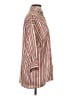 Zara Basic Stripes Red 3/4 Sleeve Button-Down Shirt Size XS - photo 4