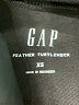 Gap Black Long Sleeve Turtleneck Size XS - photo 7