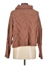 Moon & Madison 100% Polyester Brown Turtleneck Sweater Size M - photo 2