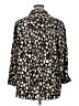 Westbound 100% Tencel Animal Print Black 3/4 Sleeve Button-Down Shirt Size XL - photo 2