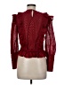 Robert Rodriguez Red Long Sleeve Blouse Size 6 - photo 2