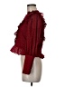 Robert Rodriguez Red Long Sleeve Blouse Size 6 - photo 5