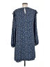CeCe Print Blue Casual Dress Size M - photo 2