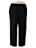 Unbranded 100% Polyester Solid Black Casual Pants Size 20 - photo 1
