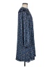 CeCe Print Blue Casual Dress Size M - photo 4