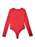 Naked Wardrobe Red Bodysuit Size M - photo 1