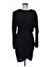 IRO Solid Black Cocktail Dress Size M - photo 1