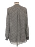 Pleione 100% Polyester Gray Long Sleeve Blouse Size L - photo 2