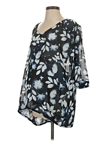 Motherhood 3/4 Sleeve Blouse (view 1)