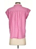 Levi's Pink Sleeveless Button-Down Shirt Size S - photo 2