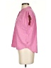 Levi's Pink Sleeveless Button-Down Shirt Size S - photo 5