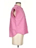 Levi's Pink Sleeveless Button-Down Shirt Size S - photo 4