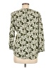 Fun2Fun 100% Rayon Green 3/4 Sleeve Blouse Size M - photo 2