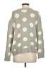 Fantastic Fawn Polka Dots Gray Pullover Sweater Size S - photo 2