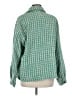 Maeve by Anthropologie 100% Polyester Tweed Green Jacket Size M - photo 2