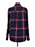 Hollister Plaid Blue Long Sleeve Button-Down Shirt Size M - photo 2