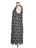 Talbots 100% Polyester Print Blue Casual Dress Size 12 - photo 5